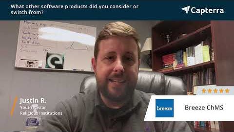 Breeze CHMS Review 2020: Works well for our needs.