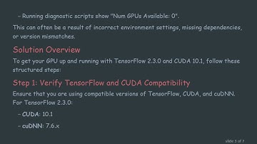 How to Fix TensorFlow 2.3.0 Not Using GPU with CUDA 10.1