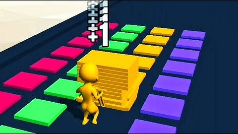 STACK COLORS GAME all levels mobile gameplay walkthrough android, ios level 12