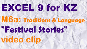 EXCEL 9 for Kaz M6a / FESTIVAL STORIES / video clip