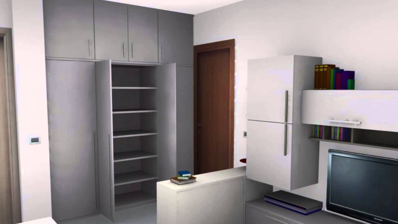 Progetto zona living demartini mobili youtube Mobili zona living
