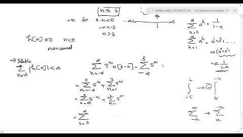 M1 Lec6n|Causality and Stability of an LTI System| Problem solving section