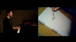 Dan Tepfer - Come Rain or Come Shine (live drawing)