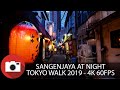 Slow TV - Tokyo - An Evening Stroll Through Sangenjaya - 2019 - 4K 60FPS