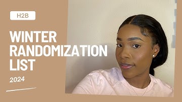 Info about the H2B Randomized employers list Winter 2024// All you need to know for Winter Season