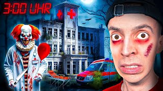 HORROR CLOWN verfolgt mich im VERLASSENEN KRANKENHAUS! 😭🤡