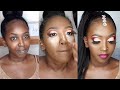 BEST MELANIN MAKEUP TRANSFORMATION.