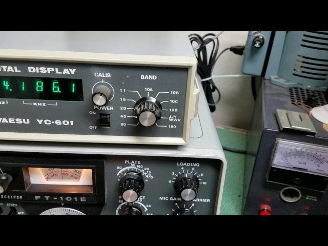 Yaesu YC-601 - YouTube
