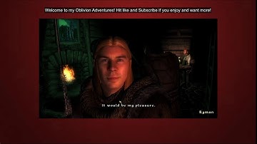 Oblivion letsplay   Random encounters and problem with mainquest