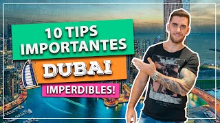 10 mejores tips de DUBAI! Tips IMPORTANTES que NECESITAS ver antes de viajar!