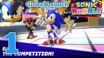 Sonic Rumble - Global launch Gameplay Walkthrough Part 1 (iOS, Android)
