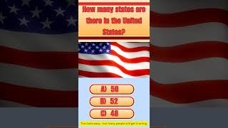 How Many States Are in the USA? 🇺🇸 | Quick Quiz