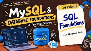 Session - 1 | SQL Foundations | SQL Database Problem Solving