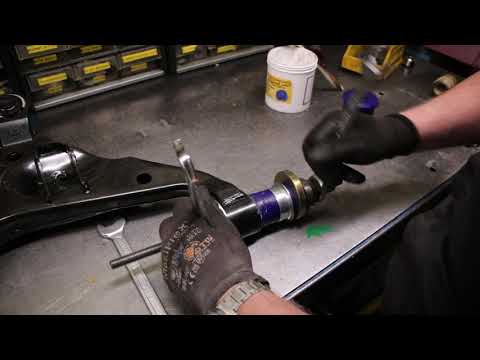 How to Install SuperPro Suspension Bushings into a 4x4 Control Arm