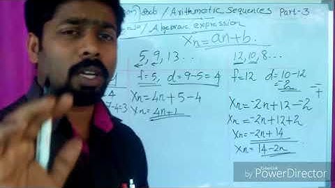 SSLC Easy Mathematics (Malayalam - English)Arithmetic sequence part -3