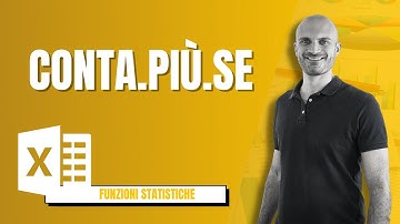 Come usare la funzione CONTA.PIU