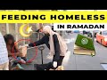 ❤️ Feeding 100 Homeless People Meals During Ramadan | EMOTIONAL EXPERIMENT 😥