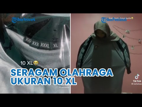 Siswa Dapat Seragam Olahraga Ukuran 10 XL