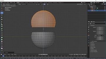13 Tutorial de modelado con Blender 2.8x. Unir mallas eliminando vértices o generando caras.