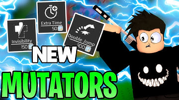 Tower Of Hell New Mutators! (Invisibility, Extra Time, Double Jump) Roblox!
