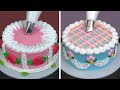 Stunning Cake Decorating Technique Like a Pro | Most Satisfying Chocolate Cake Recipes Compilation