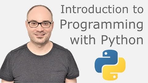 Programming with Python 1 - Basic input/output, variables, operators