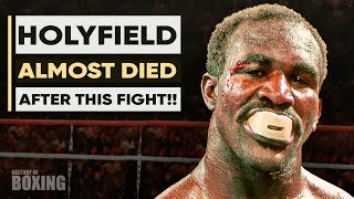 The Fight That NEARLY KILLED Evander Holyfield!
