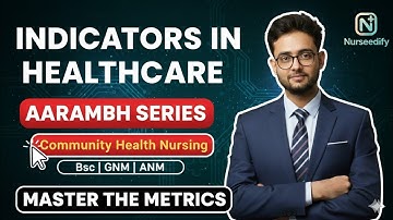 Indicators In Healthcare: Mortality, Morbidity, and more|| CHN|| Part 1 || BSc nursing || GNM|| ANM