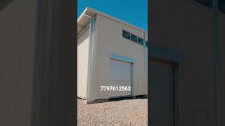 warehouse steel structure design | tin shed house design ideas india . #viral #trending #YouTube