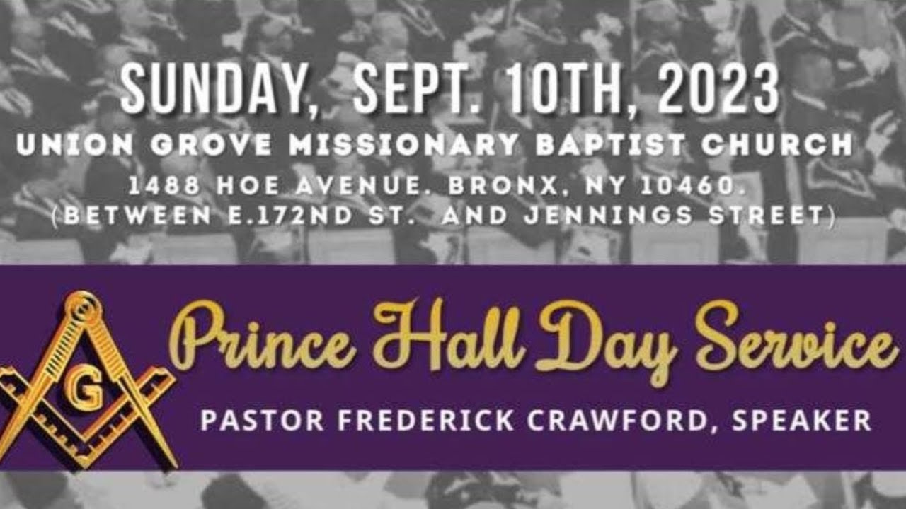 Prince Hall Day Service YouTube