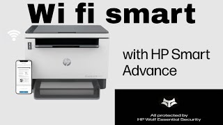 HP Laserjet Tank 1005w Printer: Print, Copy, Scan, Self Reset Dual Band WiFi with Smart .