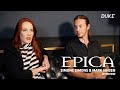 Epica - Interview Simone Simons & Mark Jansen - Paris 2016 - Duke TV [DE-ES-FR-IT-RU Subs]
