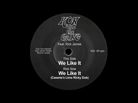 Kon And The Gang Feat. Rick James – We Like It | Releases | Discogs