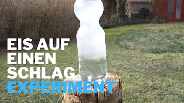 Wie kalt ist der Gefrierpunkt von Wasser?