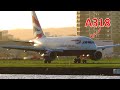 HIGH PERFORMANCE Takeoff and STEEP Landings at London City Airport!