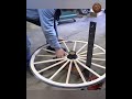 The art of ancient wooden wheel making Full Video
