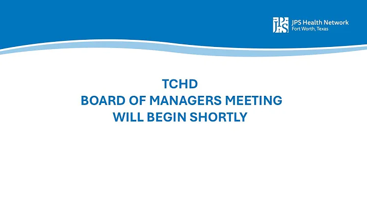 TCHD BOARD OF MANAGERS MEETING FOR NOVEMBER 2025