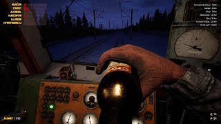 Trans-Siberian Railway Simulator - night ride