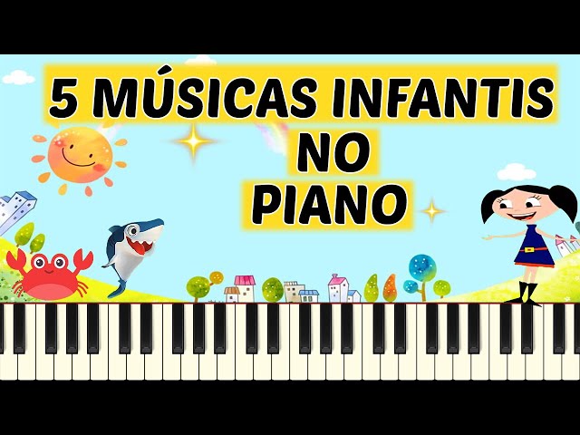 música infantil, música infantil com teclado chão, jogo toque música para  casa para meninos e meninas com mais 3 anos Adapero : :  Brinquedos e Jogos