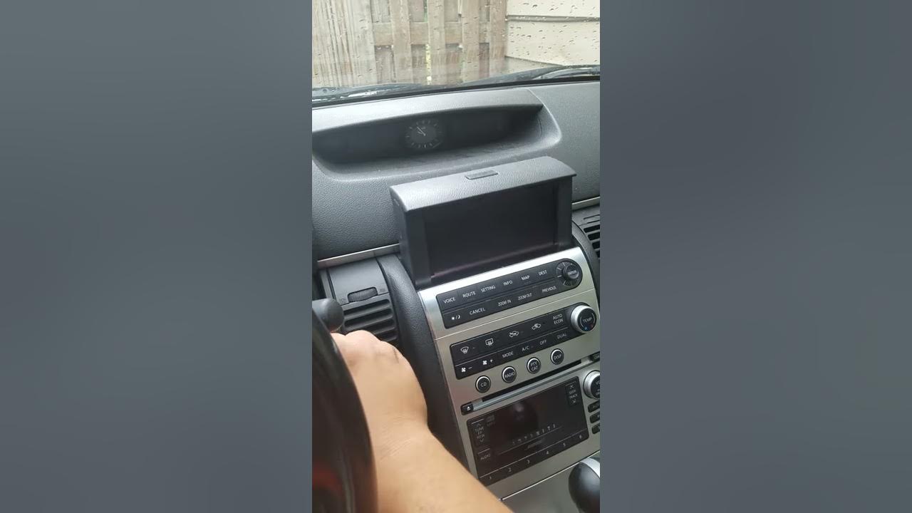 Infiniti G35x Screen Problem Temporary solved YouTube