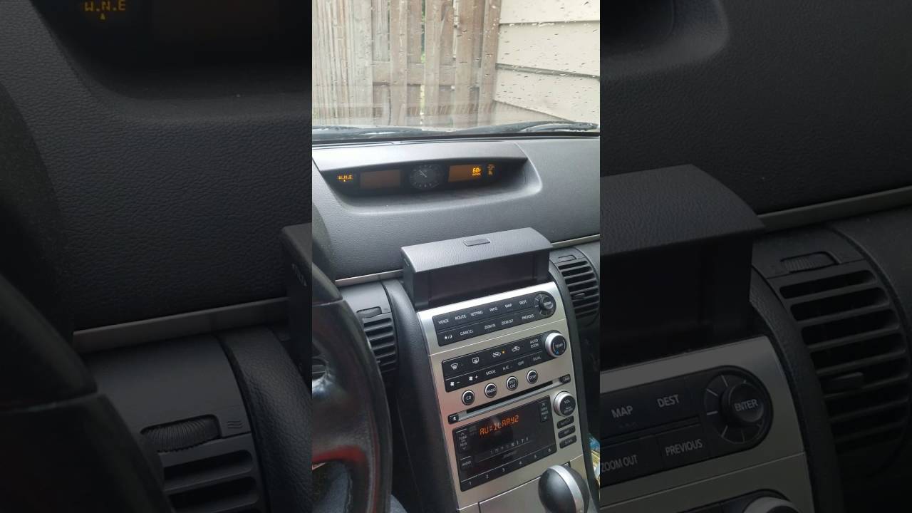 Infiniti G35x Screen Problem Temporary solved YouTube