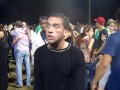 Guy Tripping Out At Concert