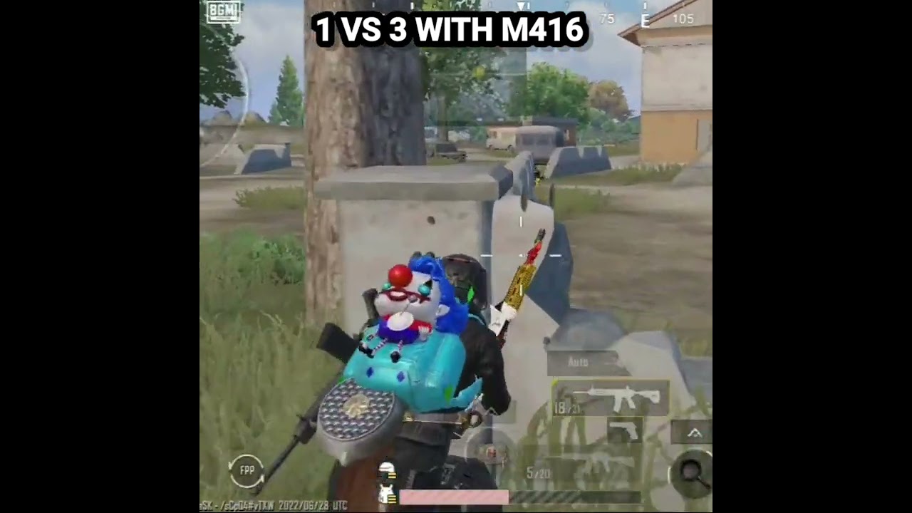 VICTOR  1 vs 3 CLUTCH WITH M416 