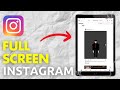 How To Use Full Screen Instagram On iPad