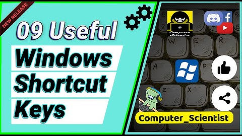 9 Most Useful Shortcut Keys Every Window Users Should Know | Keyboard Shortcuts | Windows 10