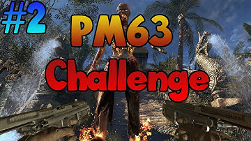 Black Ops Zombie Challenge #3 PM63 Only (Part 2)