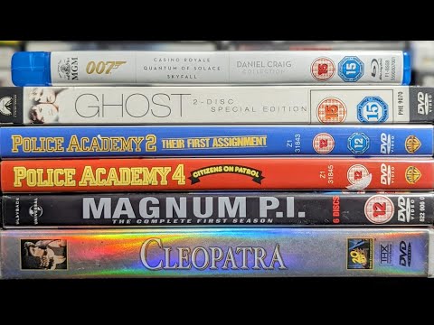 DVD and Blu-ray Pick Ups Saturday 23rd March 2024