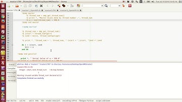Fortran with OpenMP : 023 : Master Clause part 1 of 2