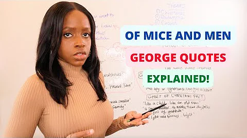 'Of Mice and Men': George Character Quotes & Word-Level Analysis! | GCSE English Literature Revision