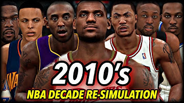 I Reset The NBA To 2010 And Re-Simulated THE WHOLE DECADE. | 2010